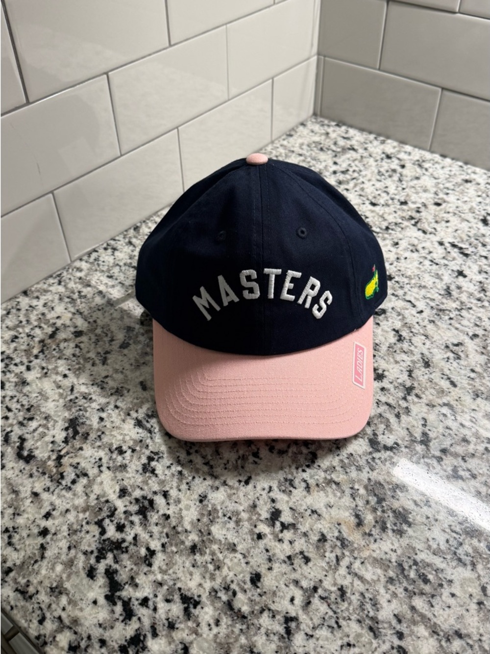 2026 Masters Women's Navy and Pink Baseball Cap